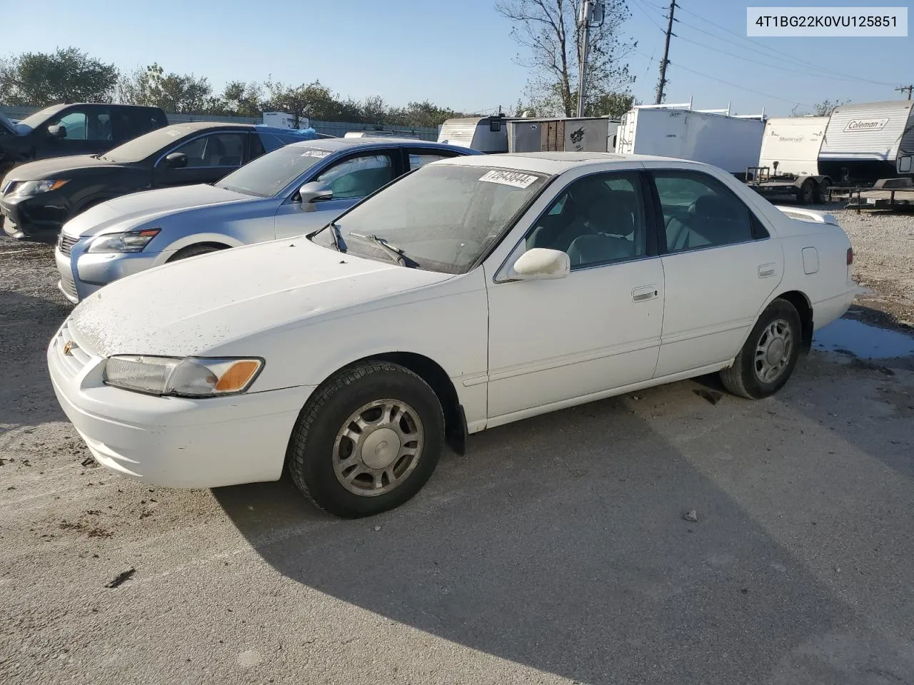 1997 Toyota Camry Ce VIN: 4T1BG22K0VU125851 Lot: 72643844