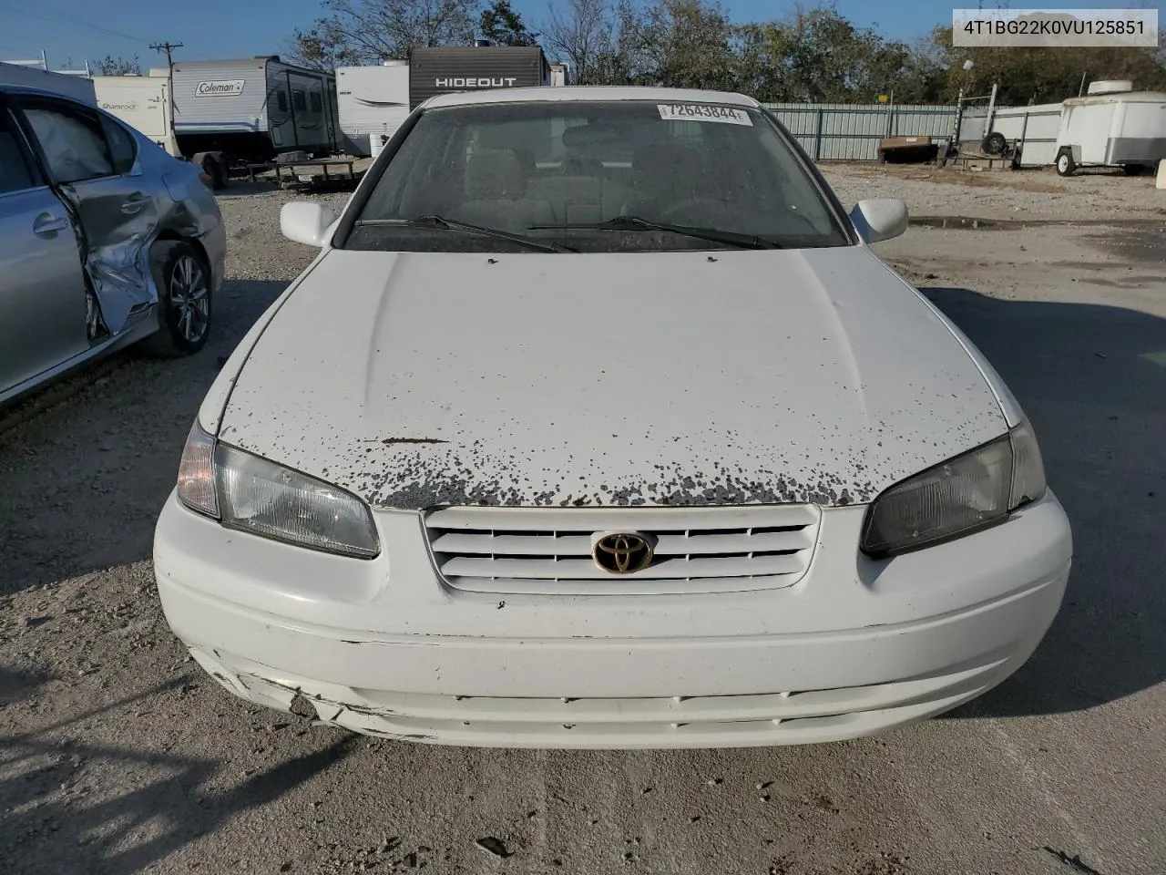 1997 Toyota Camry Ce VIN: 4T1BG22K0VU125851 Lot: 72643844