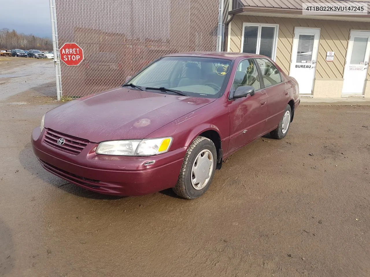 1997 Toyota Camry Ce VIN: 4T1BG22K3VU147245 Lot: 77851704