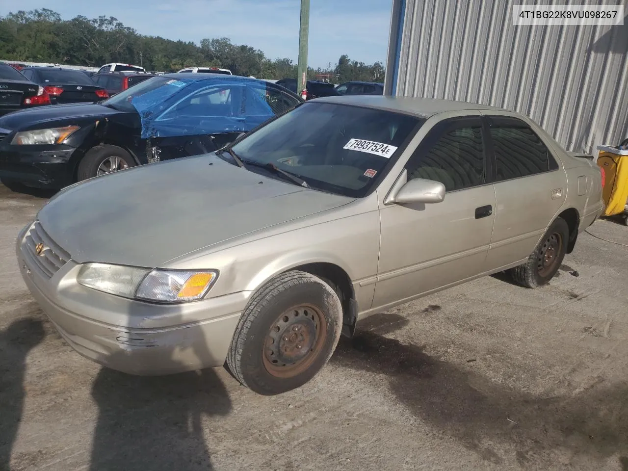 1997 Toyota Camry Ce VIN: 4T1BG22K8VU098267 Lot: 79937524