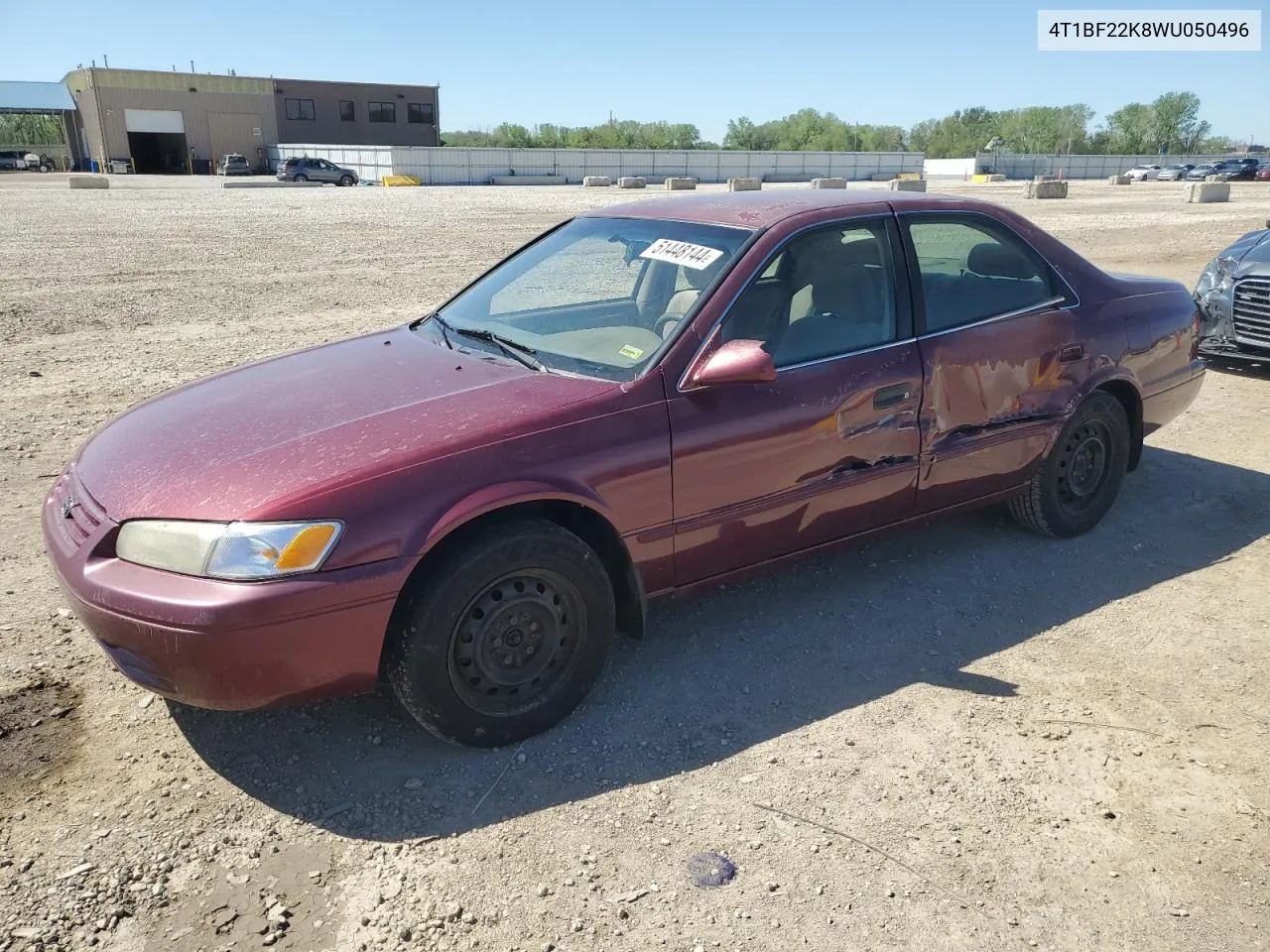 4T1BF22K8WU050496 1998 Toyota Camry Ce