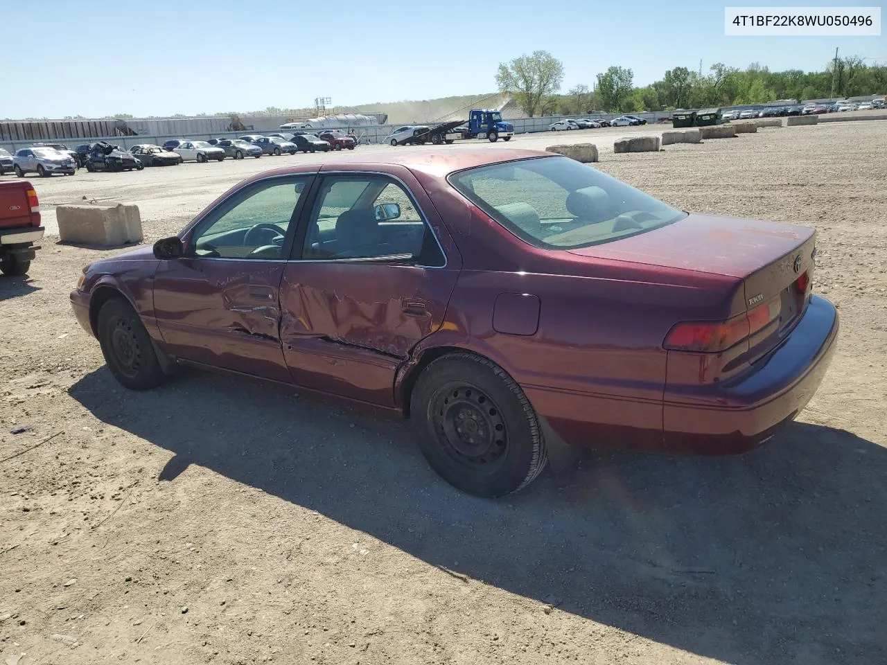 1998 Toyota Camry Ce VIN: 4T1BF22K8WU050496 Lot: 51448144