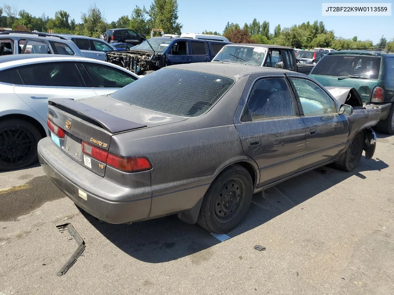 1998 Toyota Camry Ce VIN: JT2BF22K9W0113559 Lot: 63702644