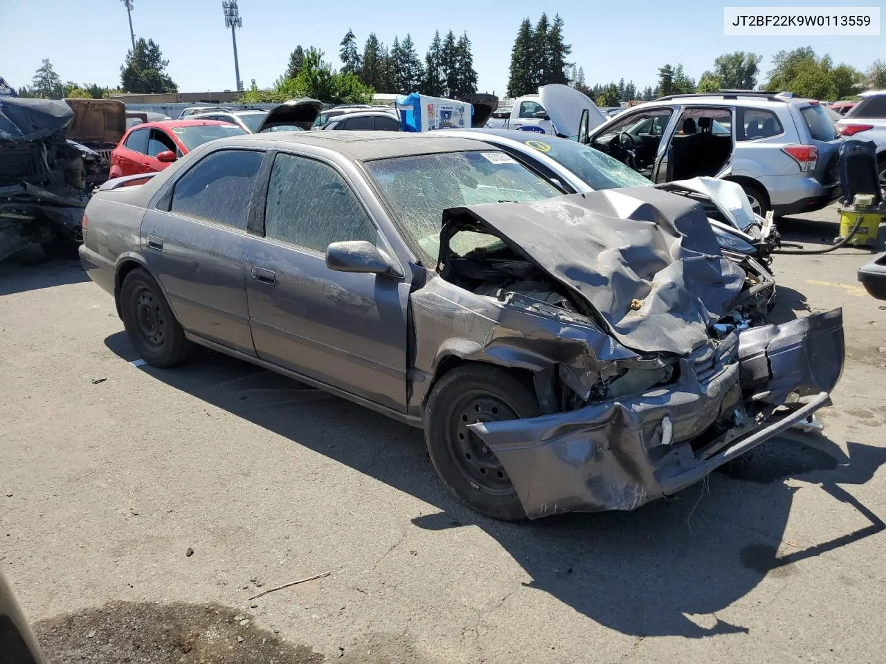 1998 Toyota Camry Ce VIN: JT2BF22K9W0113559 Lot: 63702644