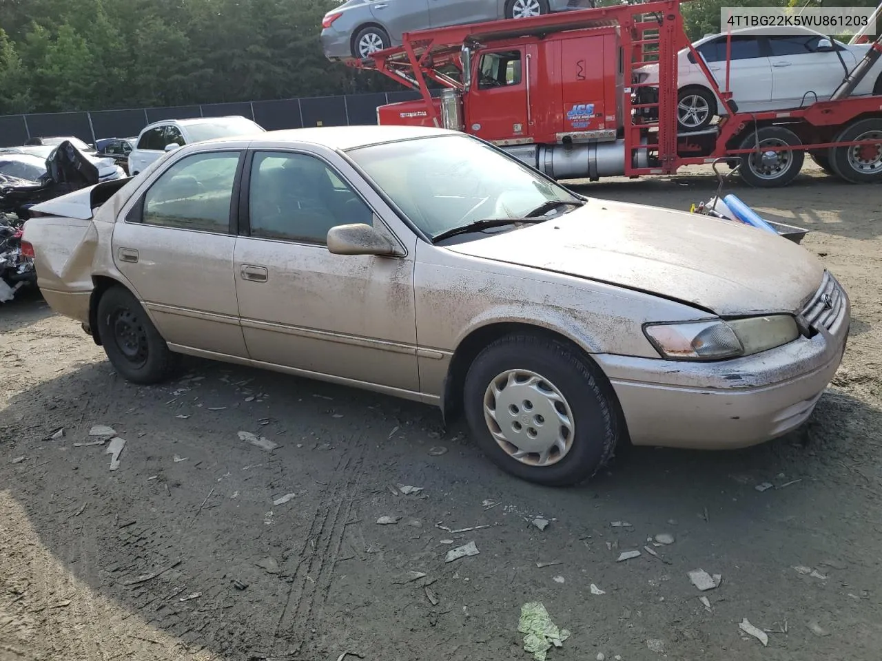 1998 Toyota Camry Ce VIN: 4T1BG22K5WU861203 Lot: 64520884