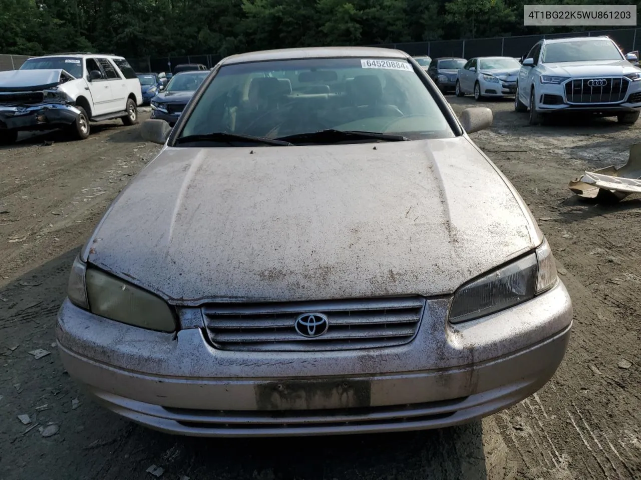 1998 Toyota Camry Ce VIN: 4T1BG22K5WU861203 Lot: 64520884