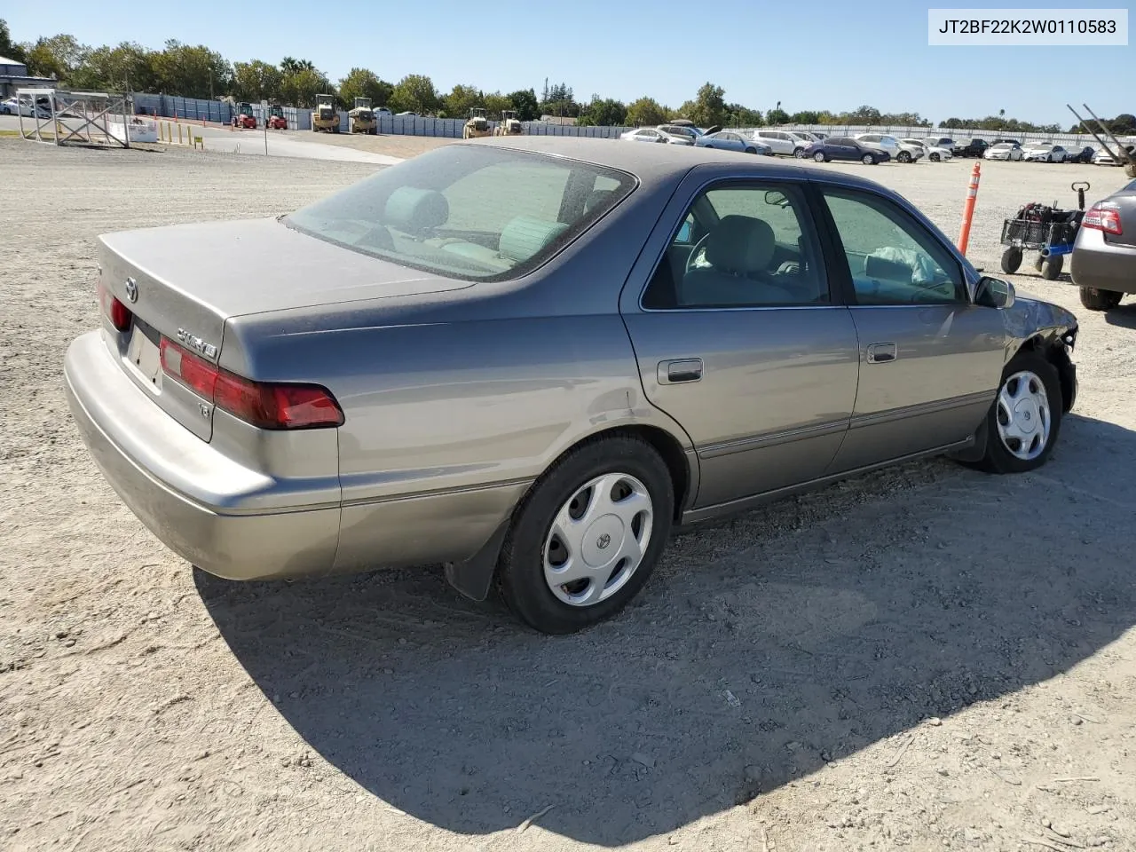 1998 Toyota Camry Ce VIN: JT2BF22K2W0110583 Lot: 66772734