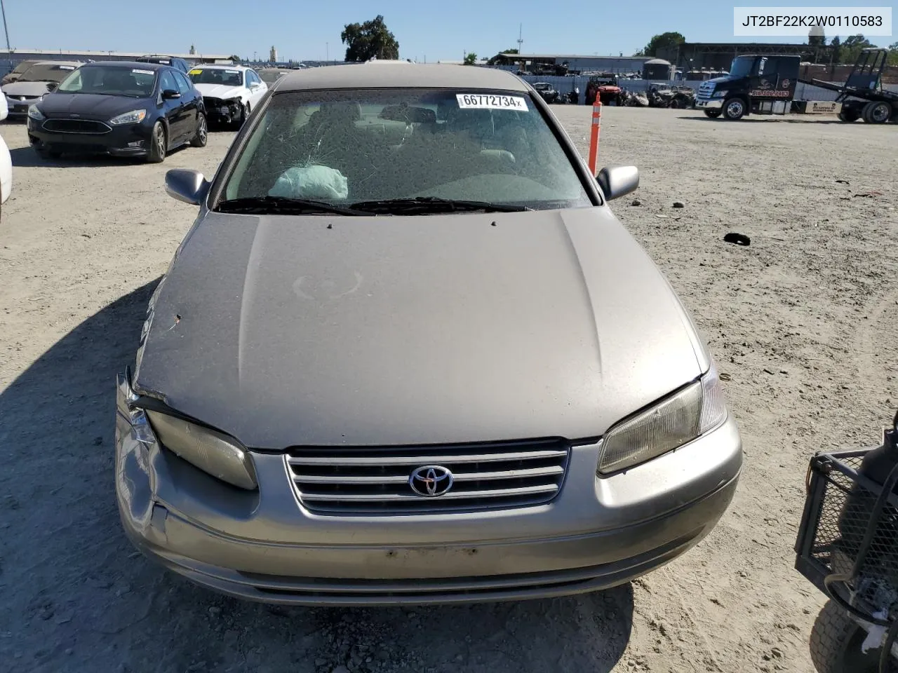 1998 Toyota Camry Ce VIN: JT2BF22K2W0110583 Lot: 66772734