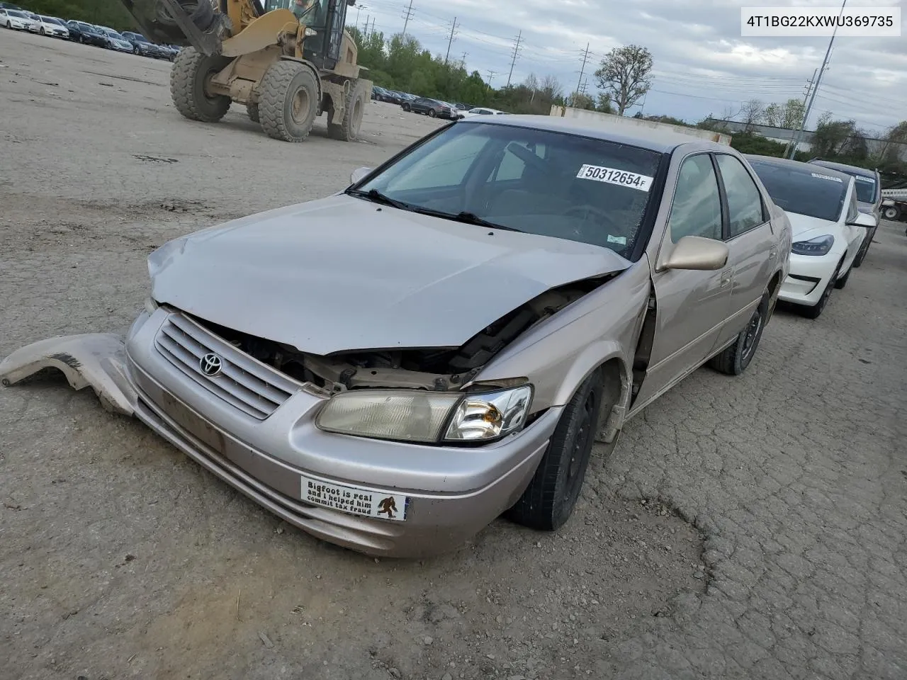 1998 Toyota Camry Ce VIN: 4T1BG22KXWU369735 Lot: 69519084