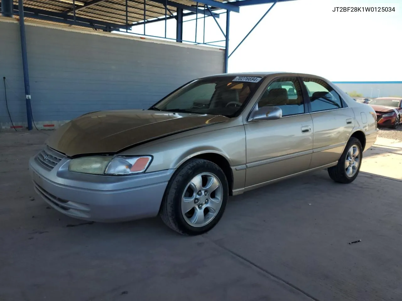 1998 Toyota Camry Le VIN: JT2BF28K1W0125034 Lot: 70276694