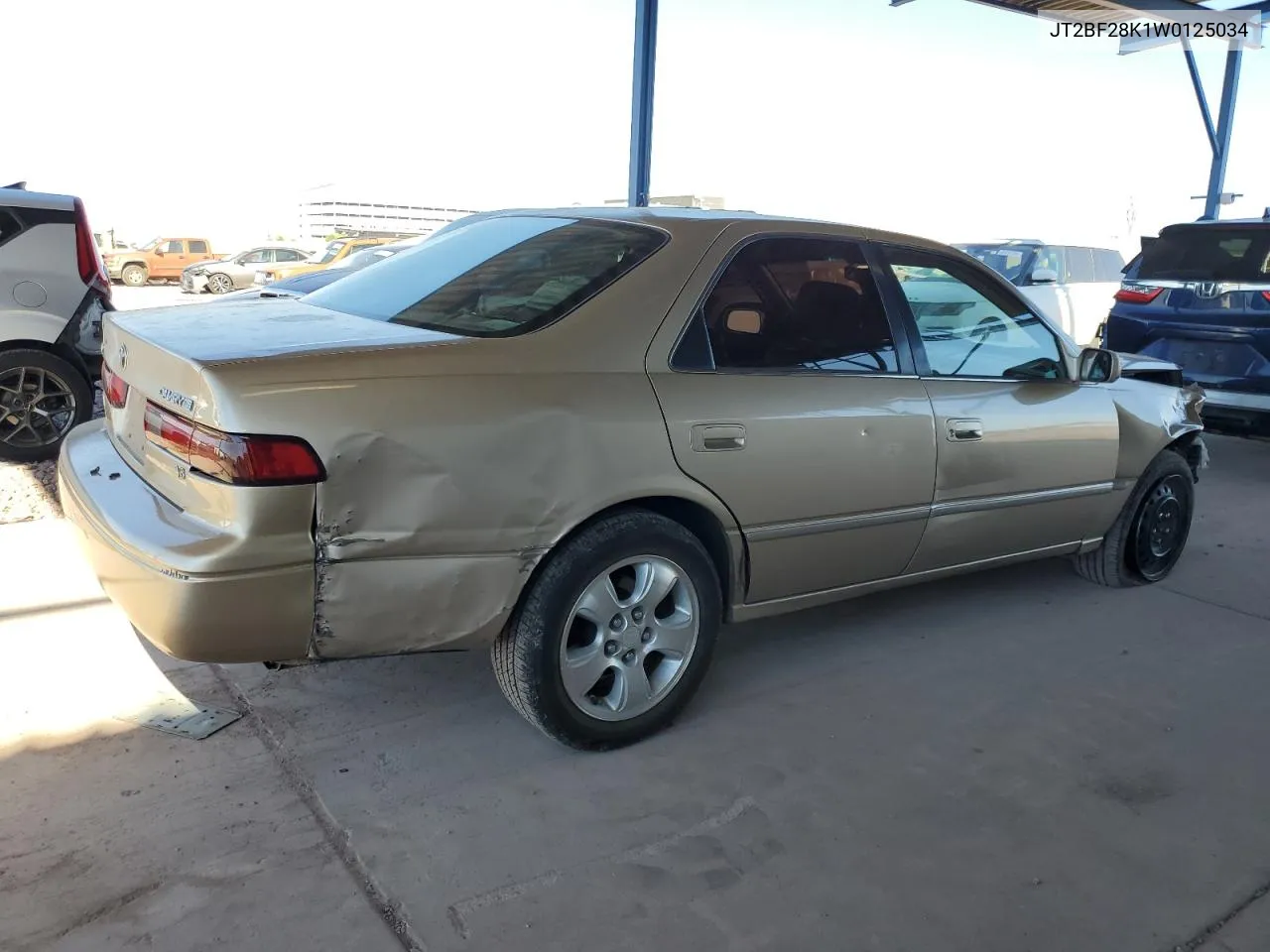 1998 Toyota Camry Le VIN: JT2BF28K1W0125034 Lot: 70276694