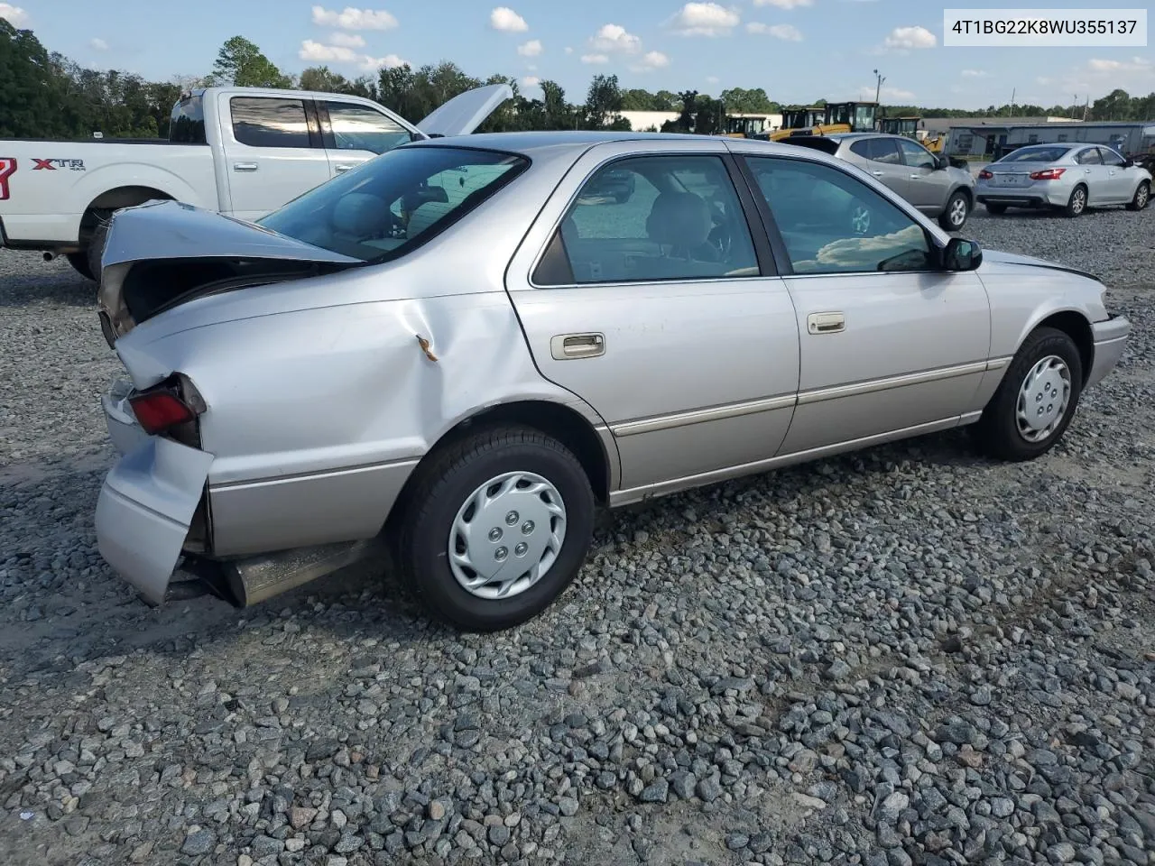 1998 Toyota Camry Ce VIN: 4T1BG22K8WU355137 Lot: 71622454