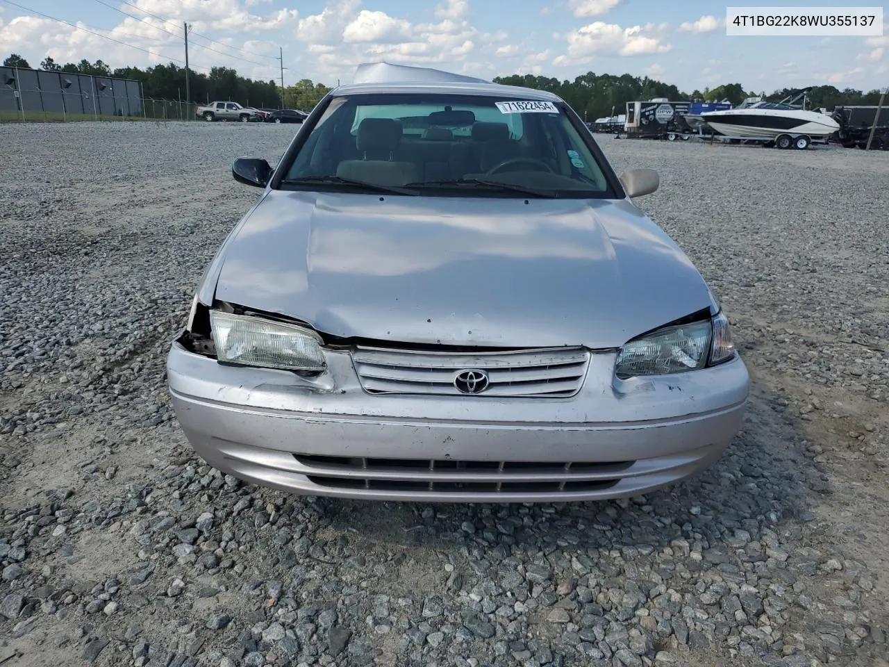 1998 Toyota Camry Ce VIN: 4T1BG22K8WU355137 Lot: 71622454