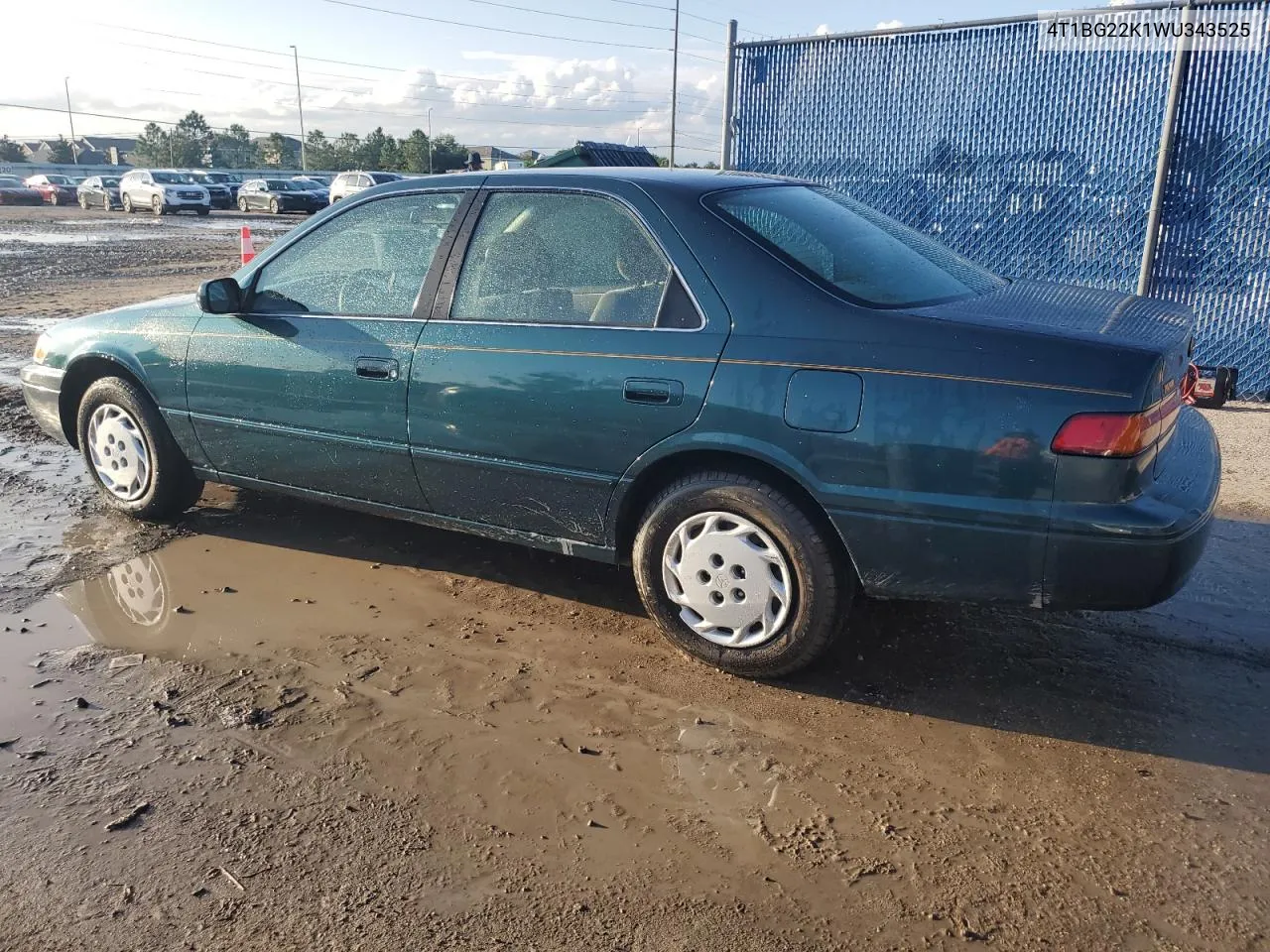 1998 Toyota Camry Ce VIN: 4T1BG22K1WU343525 Lot: 73860024