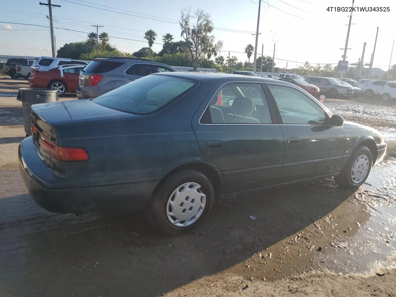 1998 Toyota Camry Ce VIN: 4T1BG22K1WU343525 Lot: 73860024