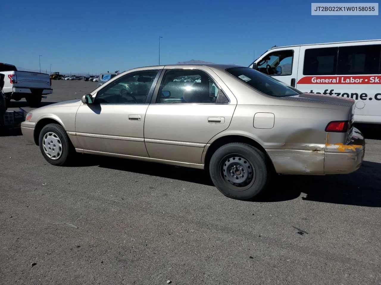 1998 Toyota Camry Ce VIN: JT2BG22K1W0158055 Lot: 76100224