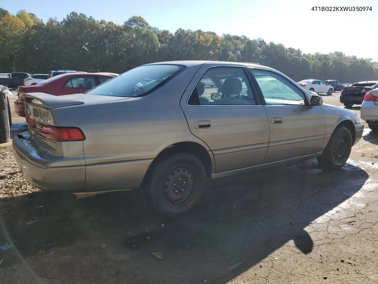 1998 Toyota Camry Ce VIN: 4T1BG22KXWU350974 Lot: 77410214