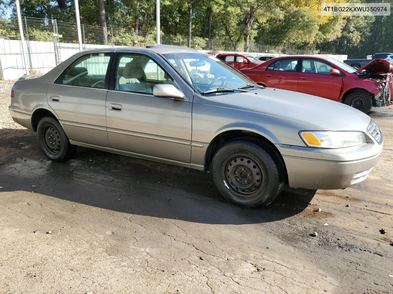 1998 Toyota Camry Ce VIN: 4T1BG22KXWU350974 Lot: 77410214