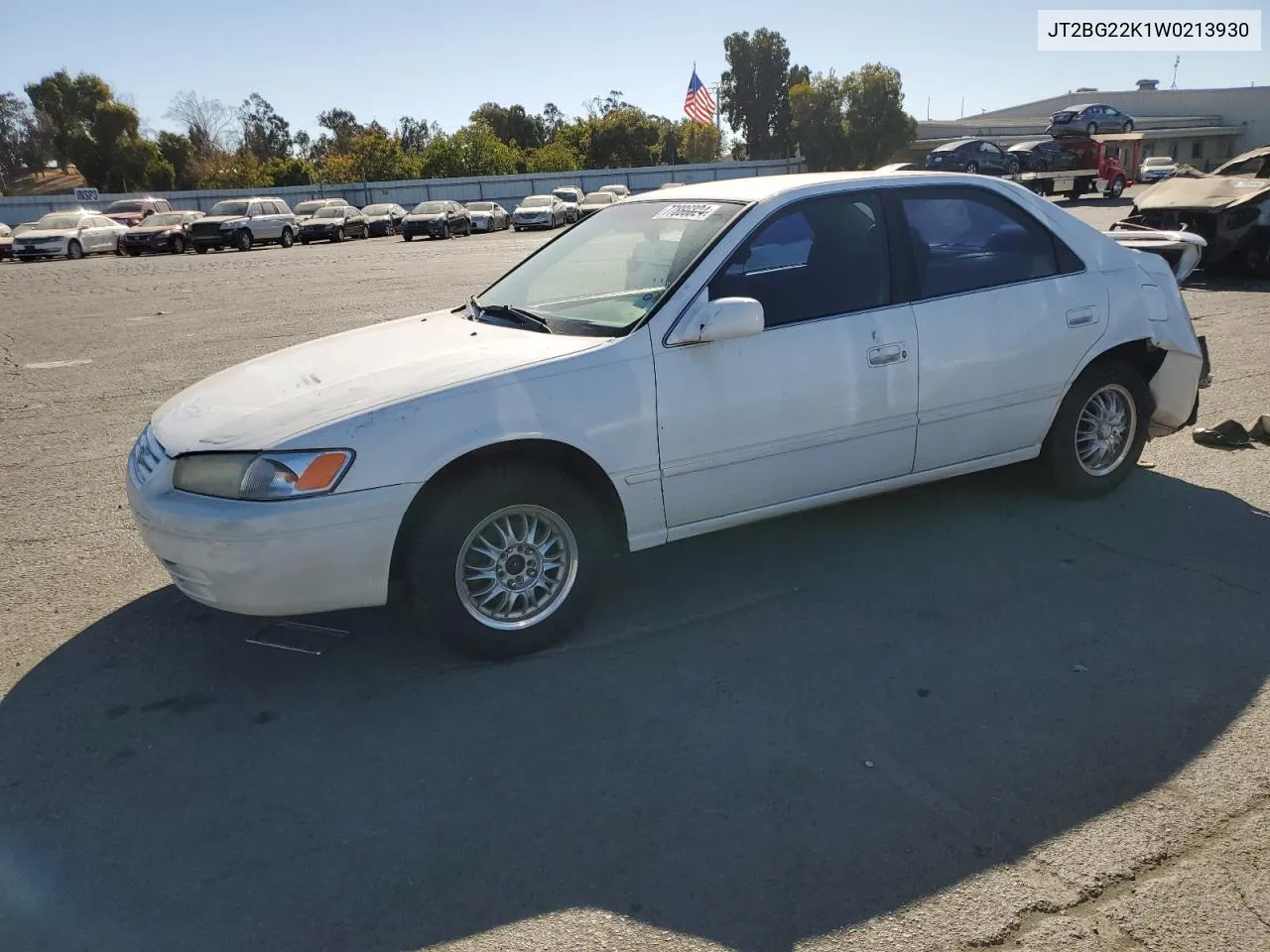 1998 Toyota Camry Ce VIN: JT2BG22K1W0213930 Lot: 77886824