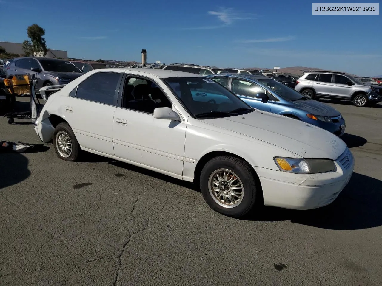 1998 Toyota Camry Ce VIN: JT2BG22K1W0213930 Lot: 77886824