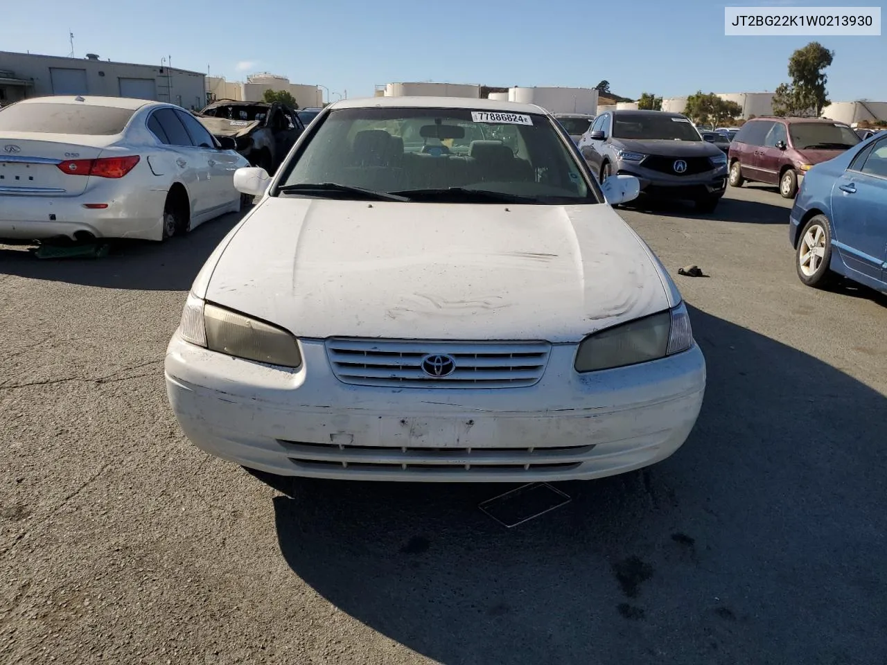 1998 Toyota Camry Ce VIN: JT2BG22K1W0213930 Lot: 77886824