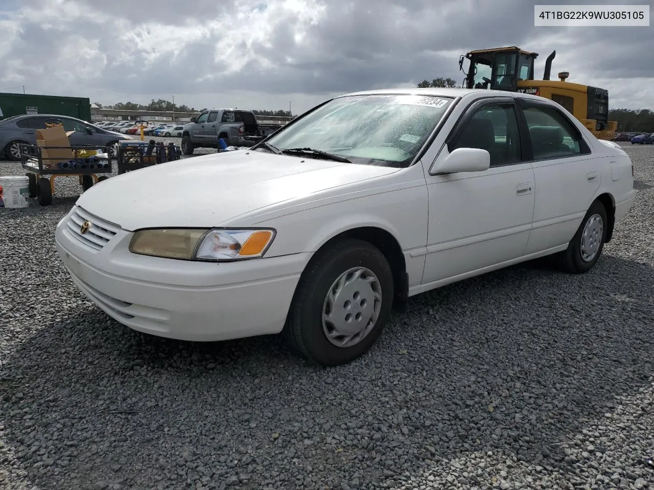 1998 Toyota Camry Ce VIN: 4T1BG22K9WU305105 Lot: 78699234