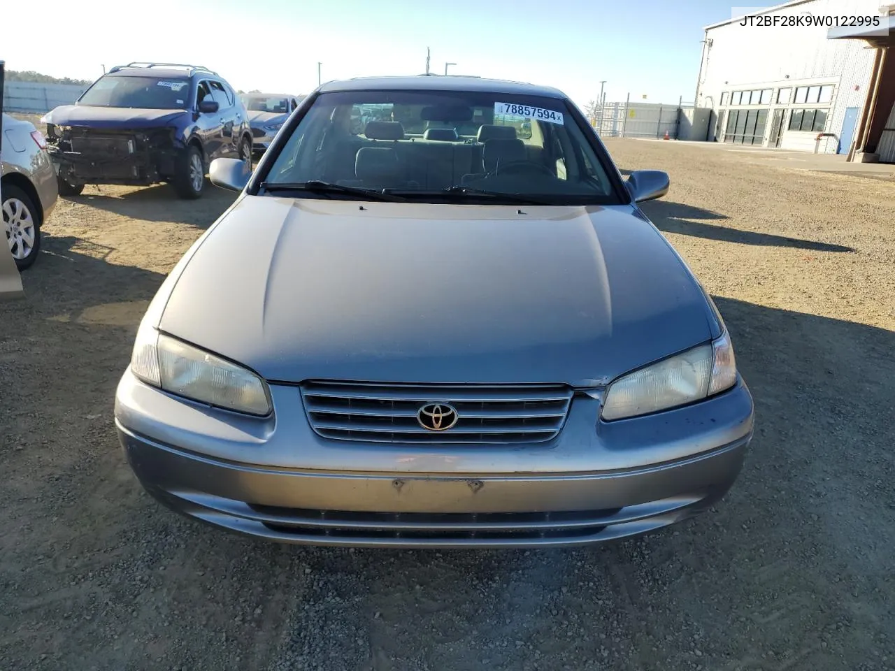 1998 Toyota Camry Le VIN: JT2BF28K9W0122995 Lot: 78857594