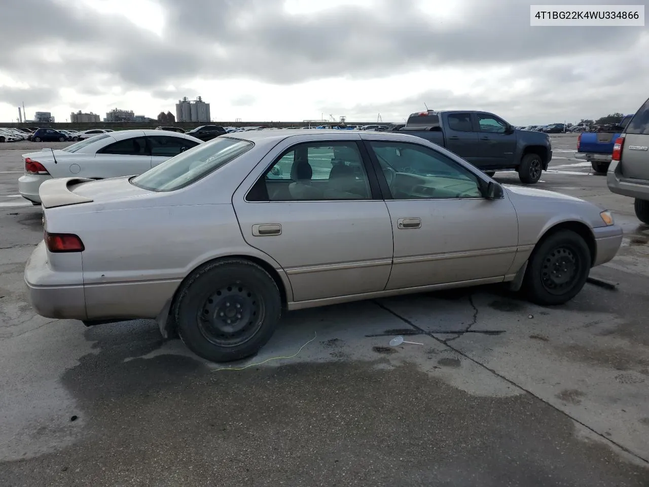 1998 Toyota Camry Ce VIN: 4T1BG22K4WU334866 Lot: 79485884