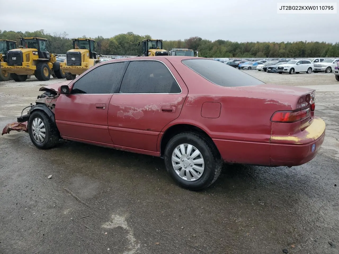 1998 Toyota Camry Ce VIN: JT2BG22KXW0110795 Lot: 80057394