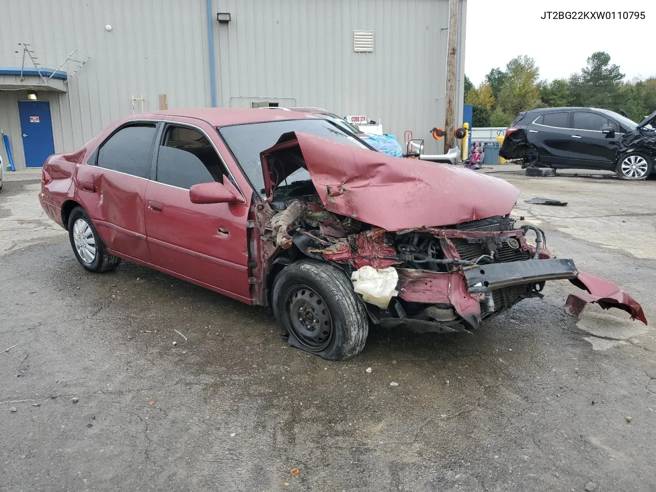 1998 Toyota Camry Ce VIN: JT2BG22KXW0110795 Lot: 80057394