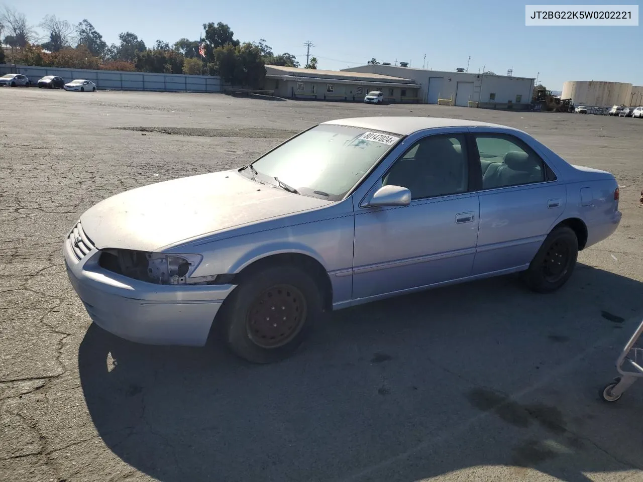 1998 Toyota Camry Ce VIN: JT2BG22K5W0202221 Lot: 80147024