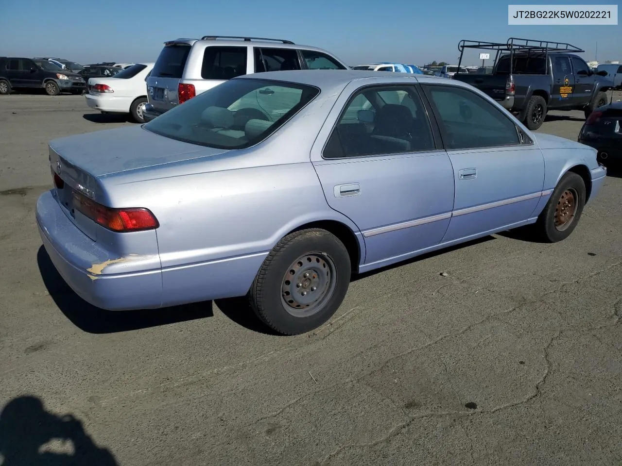 1998 Toyota Camry Ce VIN: JT2BG22K5W0202221 Lot: 80147024