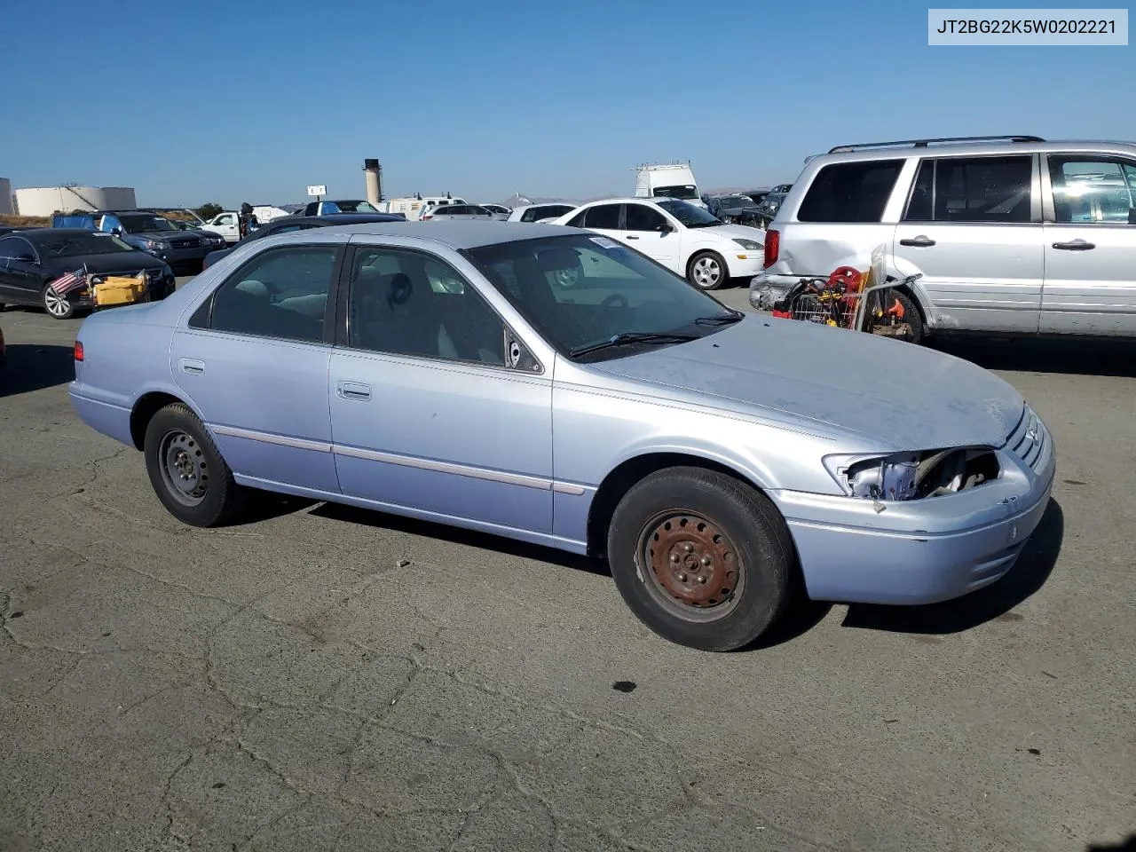 1998 Toyota Camry Ce VIN: JT2BG22K5W0202221 Lot: 80147024