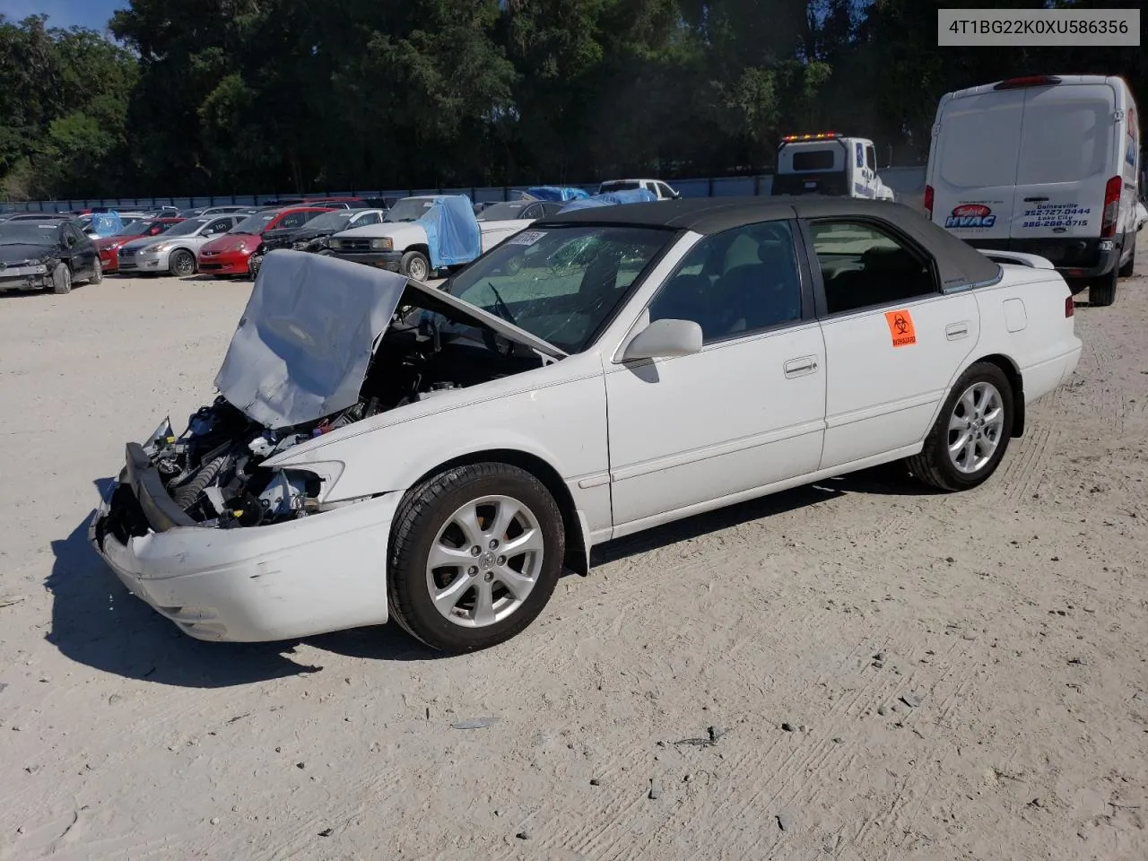 1999 Toyota Camry Ce VIN: 4T1BG22K0XU586356 Lot: 55810564