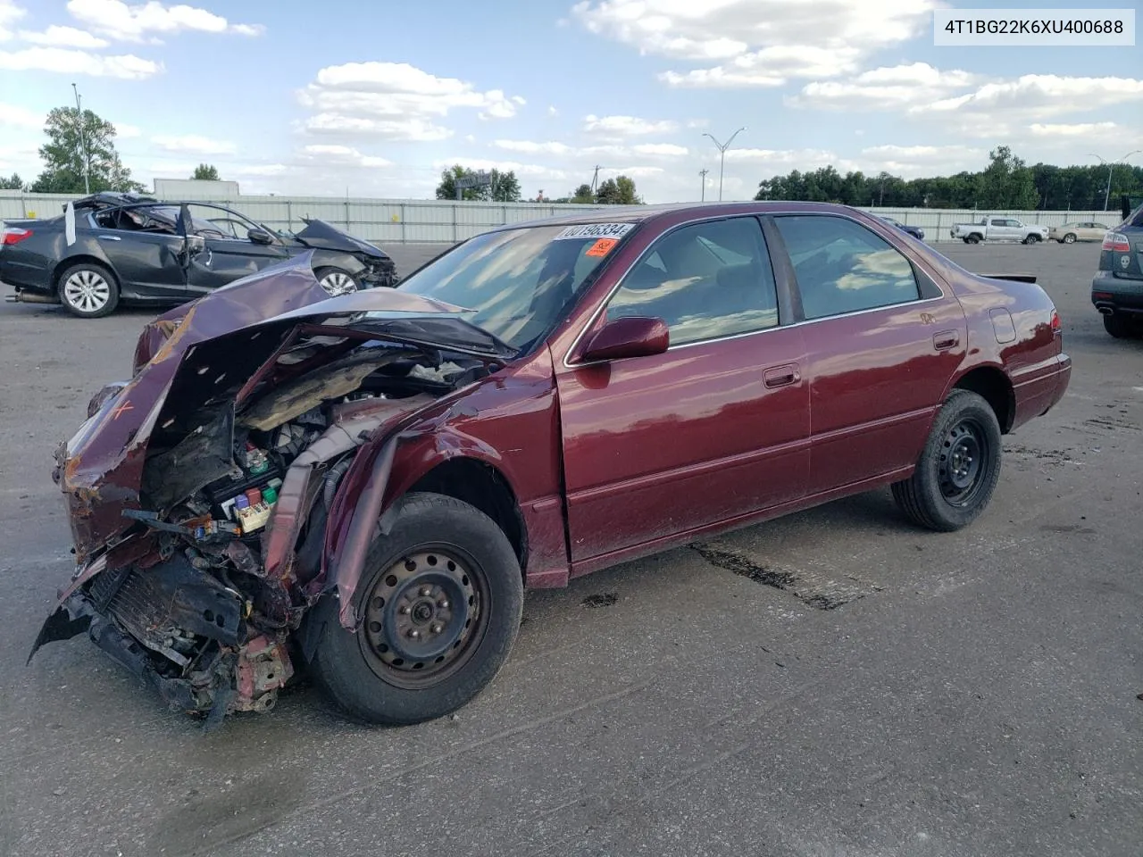 1999 Toyota Camry Ce VIN: 4T1BG22K6XU400688 Lot: 60196334