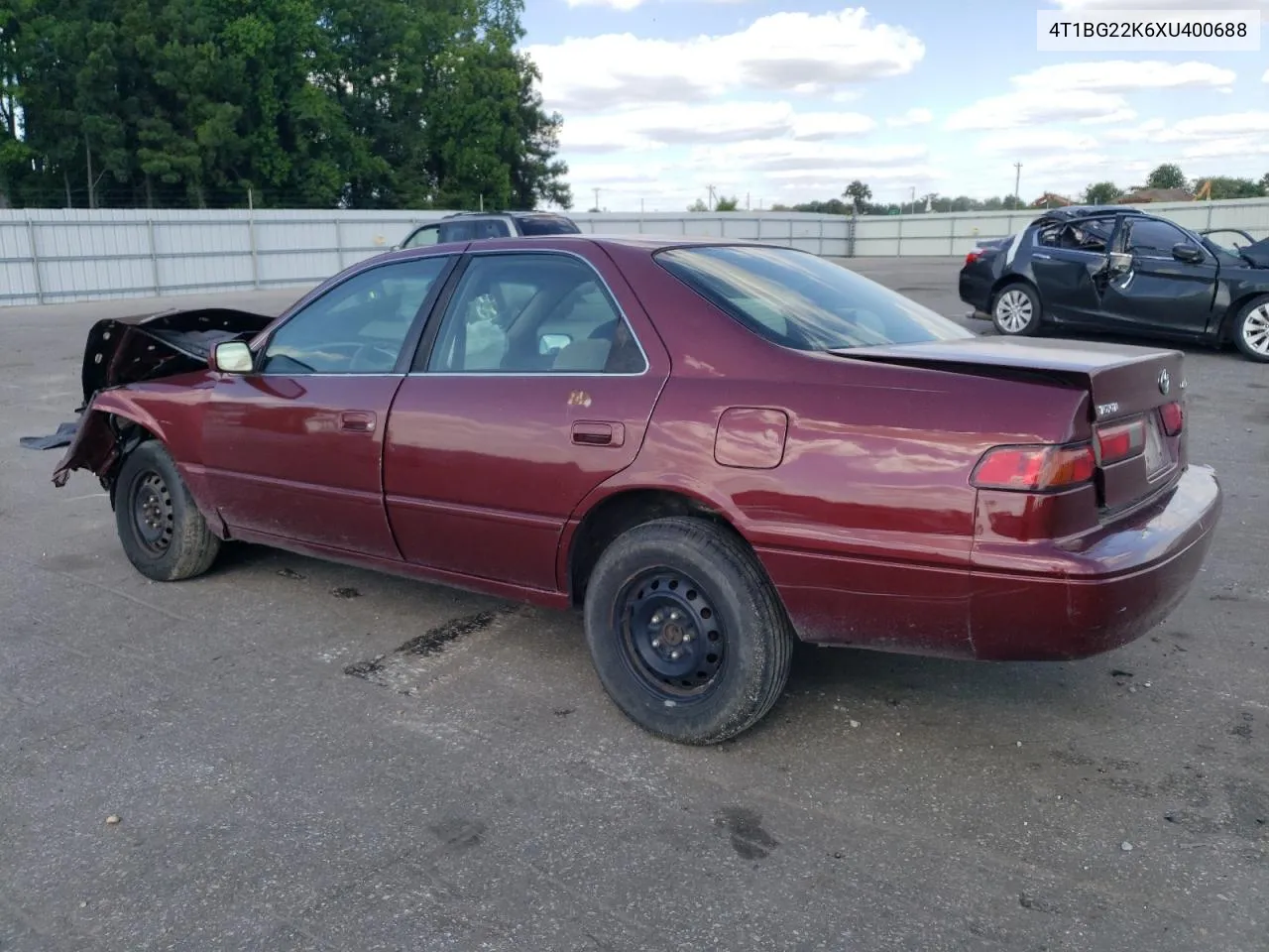 1999 Toyota Camry Ce VIN: 4T1BG22K6XU400688 Lot: 60196334