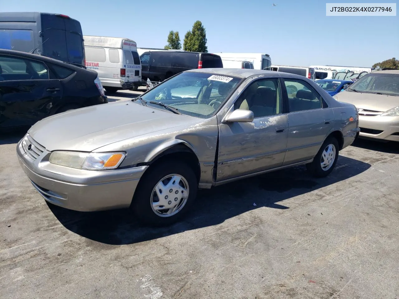 1999 Toyota Camry Le VIN: JT2BG22K4X0277946 Lot: 69003374