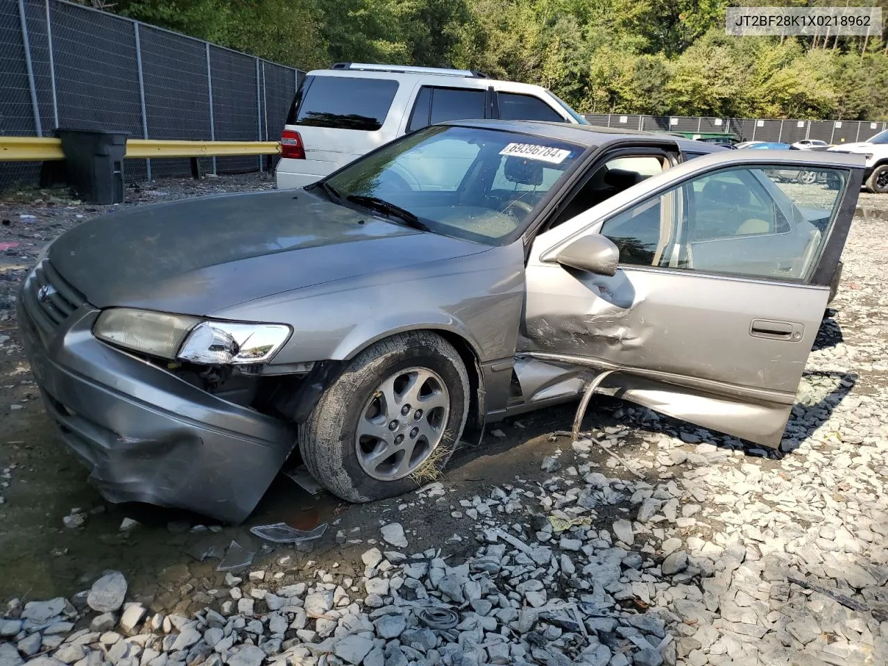 1999 Toyota Camry Le VIN: JT2BF28K1X0218962 Lot: 69396784