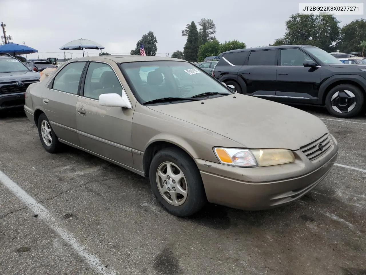 1999 Toyota Camry Le VIN: JT2BG22K8X0277271 Lot: 69482194