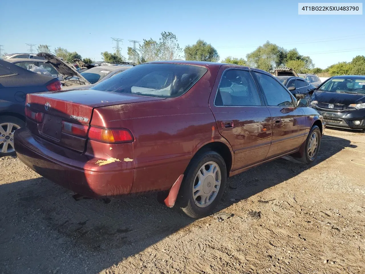 1999 Toyota Camry Ce VIN: 4T1BG22K5XU483790 Lot: 70134644