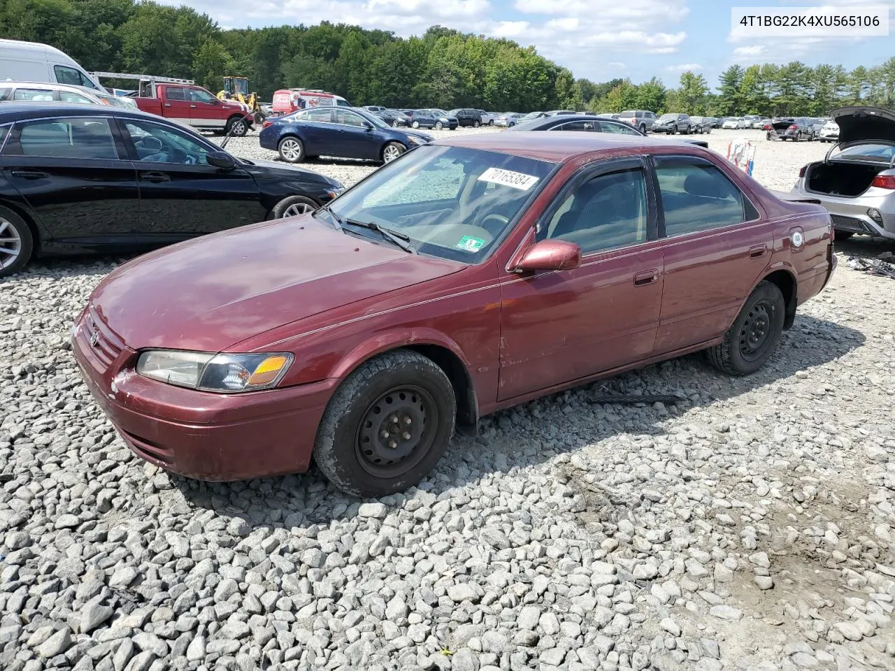 1999 Toyota Camry Ce VIN: 4T1BG22K4XU565106 Lot: 70165384