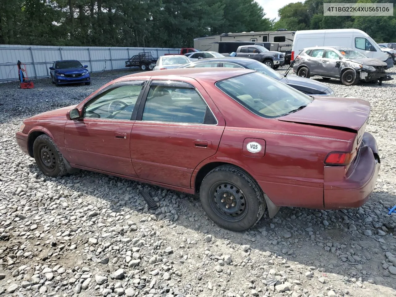 1999 Toyota Camry Ce VIN: 4T1BG22K4XU565106 Lot: 70165384