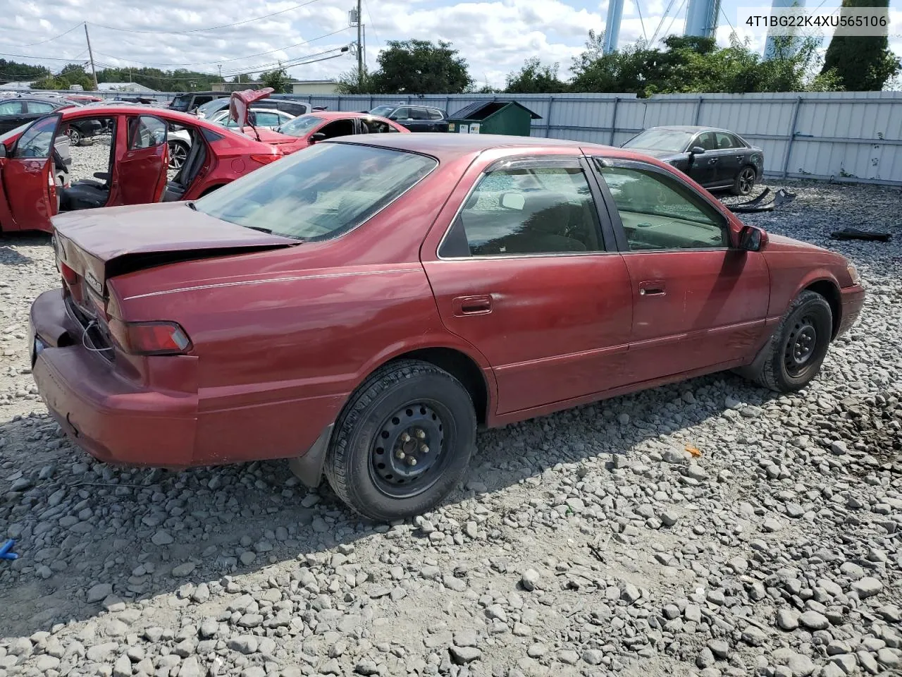 1999 Toyota Camry Ce VIN: 4T1BG22K4XU565106 Lot: 70165384