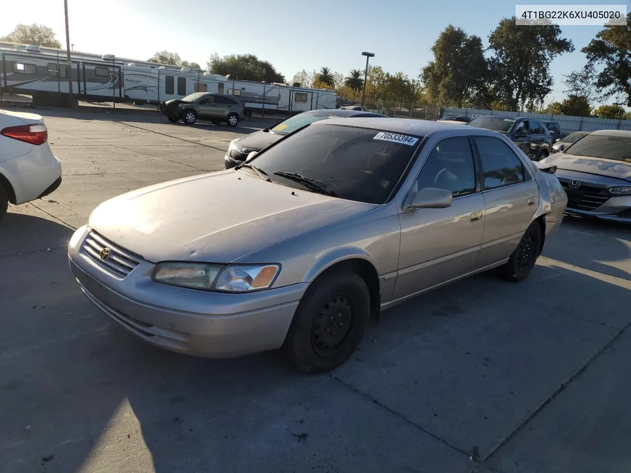 1999 Toyota Camry Ce VIN: 4T1BG22K6XU405020 Lot: 70533394