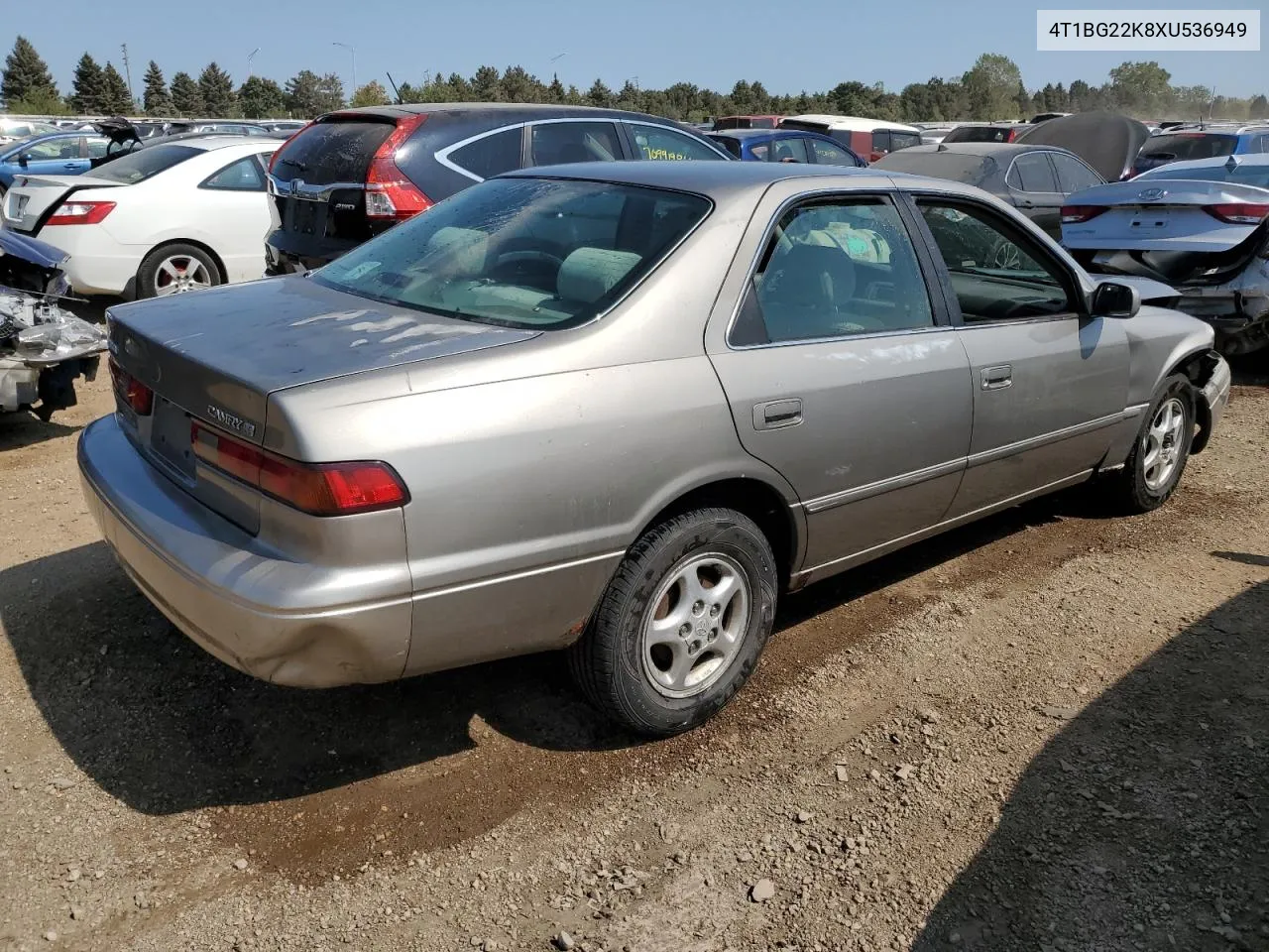 1999 Toyota Camry Ce VIN: 4T1BG22K8XU536949 Lot: 70831794