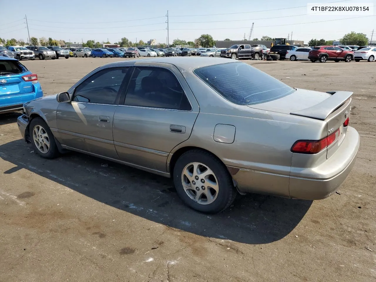 1999 Toyota Camry Le VIN: 4T1BF22K8XU078154 Lot: 70878104