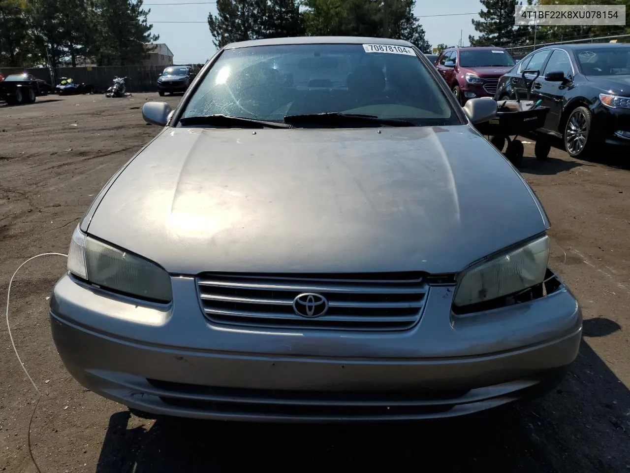 1999 Toyota Camry Le VIN: 4T1BF22K8XU078154 Lot: 70878104