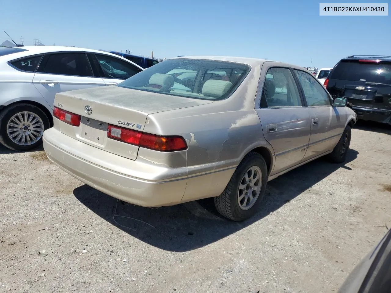 1999 Toyota Camry Ce VIN: 4T1BG22K6XU410430 Lot: 71313714