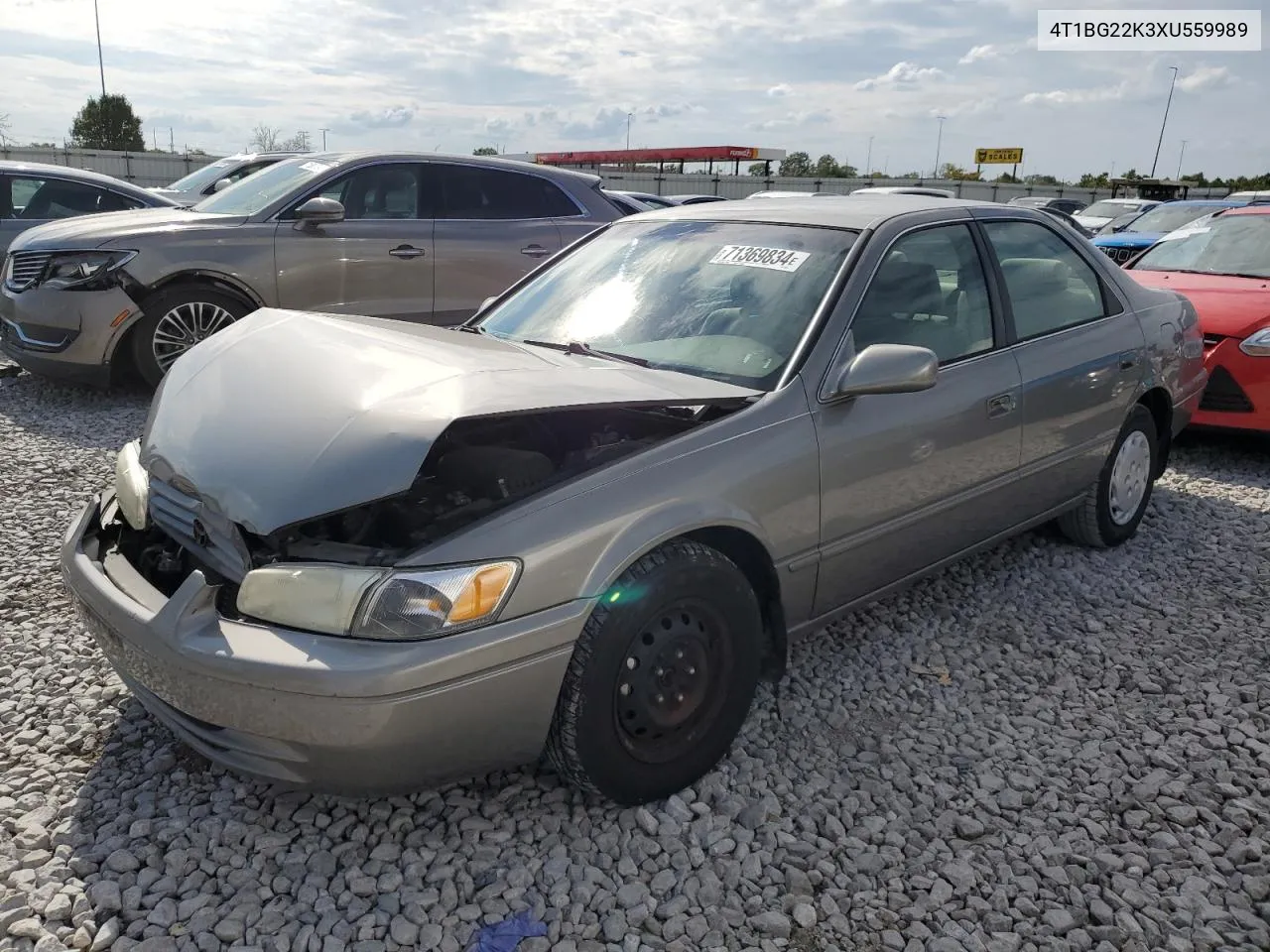 1999 Toyota Camry Ce VIN: 4T1BG22K3XU559989 Lot: 71369834