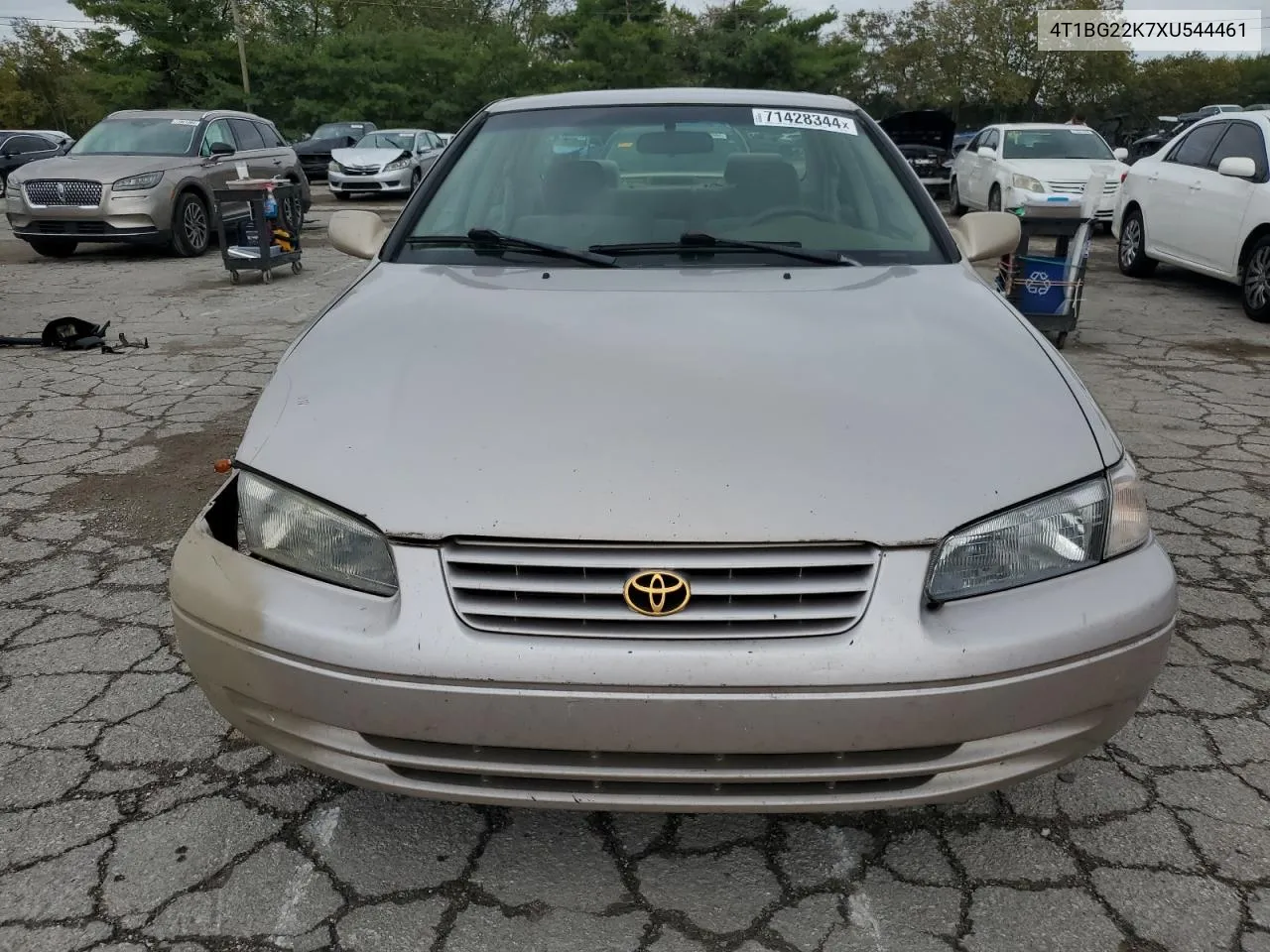 1999 Toyota Camry Ce VIN: 4T1BG22K7XU544461 Lot: 71428344